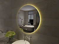 Ronde spiegel met led-verlichting xellanz (wiesbaden), badkamerspiegel - afbeelding 4 van  6