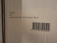 Ronde spiegel met led-verlichting xellanz (wiesbaden), badkamerspiegel - afbeelding 5 van  6