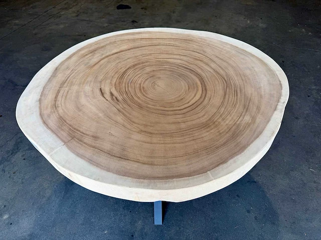 Ronde suar boomstam tafel - afbeelding 3 van  4