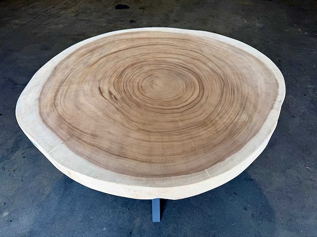 Ronde suar boomstam tafel - afbeelding 3 van  3