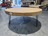 Ronde suar salontafel 110cm. - afbeelding 1 van  4