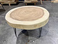 Ronde suar salontafel - afbeelding 2 van  3