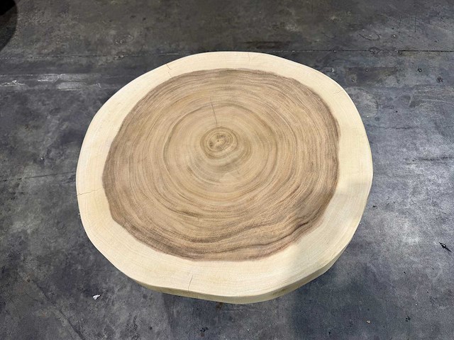 Ronde suar salontafel - afbeelding 3 van  3