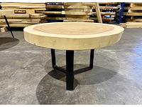 Ronde suar salontafel - afbeelding 1 van  3