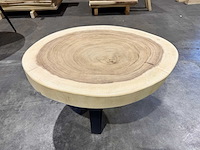 Ronde suar salontafel - afbeelding 2 van  3