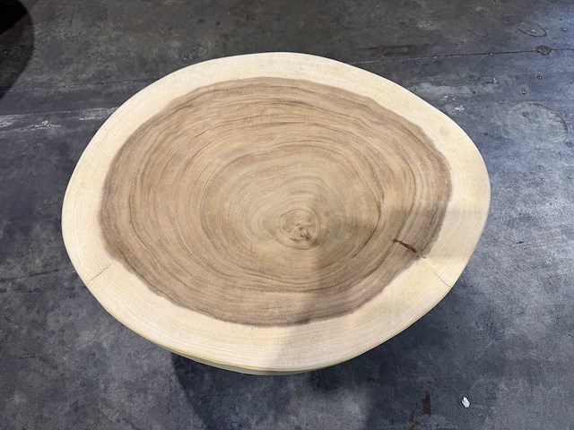 Ronde suar salontafel - afbeelding 3 van  3