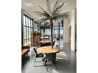 Ronde tafel met stoelen (2x) - afbeelding 2 van  7