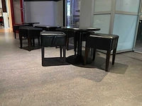 Ronde tafels met kruk (3x) - afbeelding 2 van  5