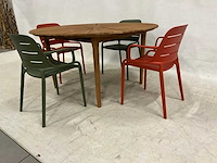Ronde tuinset 150 cm met 4 stoelen - afbeelding 2 van  2