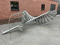 Ronde vaste trap