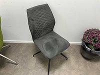 Ronde vergadertafel met 4 vergaderstoelen - afbeelding 7 van  8