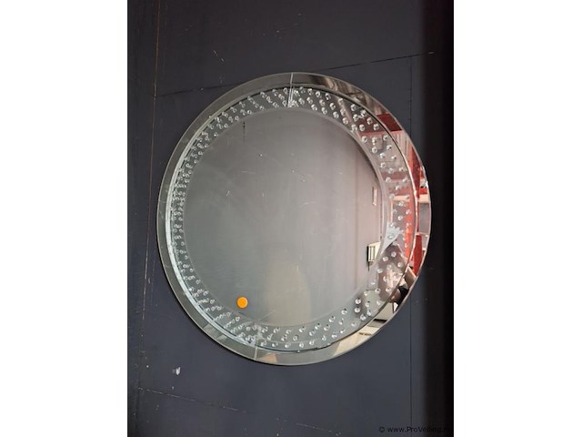 Ronde wandspiegel, diameter ca. 100 cm - afbeelding 1 van  3