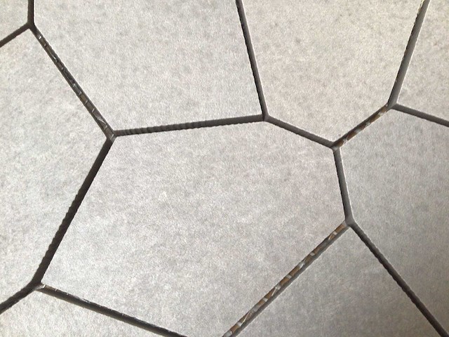 Rondine conrete light grey mat mozaïektegel 30x30 cm 2,16 m² - afbeelding 3 van  5