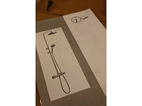 Rondo - - thermostatische regendoucheset (3x) - afbeelding 3 van  4