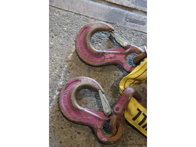 Rondstrop 2-sprong met klephaken - 3000 kg - afbeelding 3 van  6
