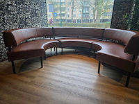 Rondzit opstelling bestaand uit 3 delen bank - afbeelding 1 van  6