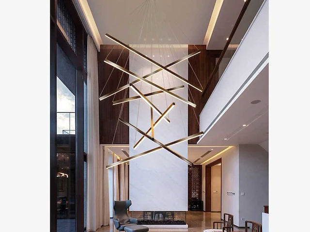 Ronin 7.0 suspended design armatuur goud - afbeelding 3 van  9