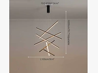 Ronin 7.0 suspended design armatuur goud - afbeelding 4 van  9