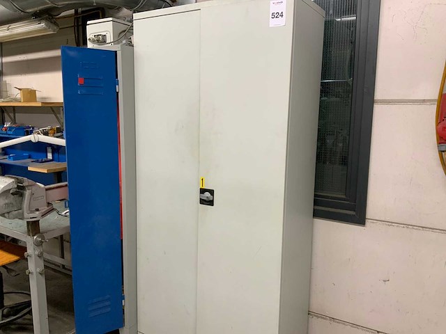 Ronis archiefkast en lockerkast met inhoud (2x) - afbeelding 1 van  9