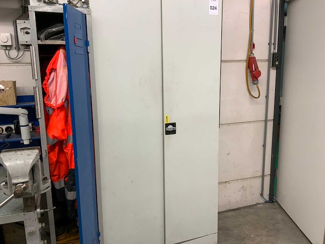 Ronis archiefkast en lockerkast met inhoud (2x) - afbeelding 3 van  9