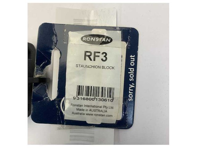 Ronstan rf3 genoa staunchion guideblock black - afbeelding 4 van  4