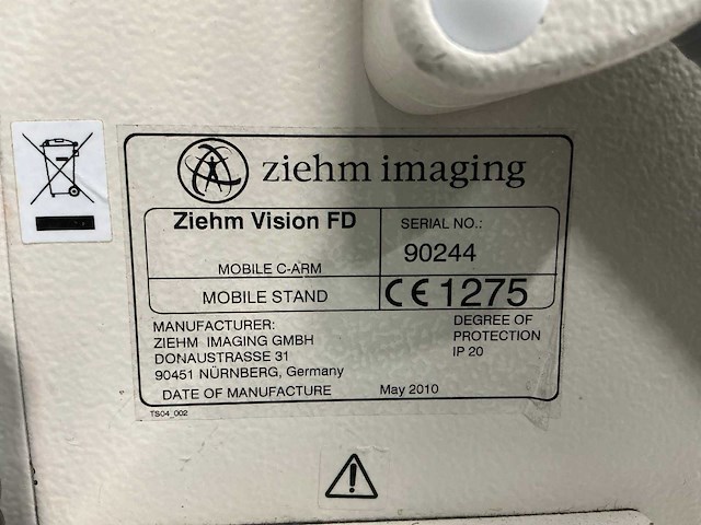Röntgen c-boog - ziehm - vision pd - afbeelding 3 van  12