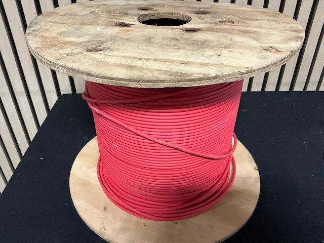 Rood 4mm solar kabel 200m - afbeelding 2 van  2