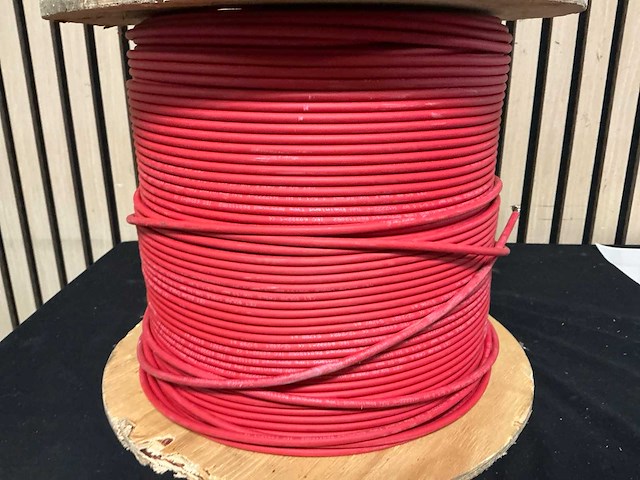 Rood 6mm solar kabel 250m - afbeelding 2 van  4