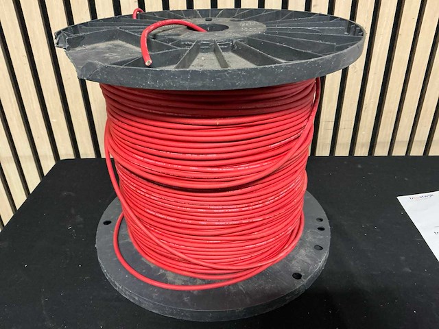 Rood 6mm solar kabel 250m - afbeelding 3 van  4