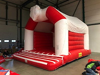 Rood/wit springkussen - afbeelding 1 van  4