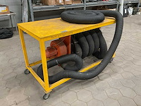 Rookafzuig slang op haspel - afbeelding 3 van  6