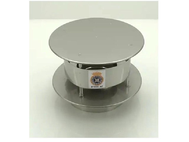 Rookgasafvoerkap, 200 mm metaloterm, 159698 - afbeelding 1 van  3