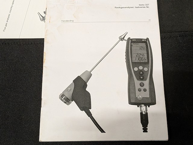 Rookgasanalyser, testo, 327-2 - afbeelding 8 van  18