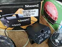 Rookmachine met discolamp en laser, beamz, s500 - afbeelding 2 van  2