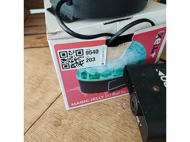 Rookmachine met discolamp en laser, beamz, s500 - afbeelding 2 van  2