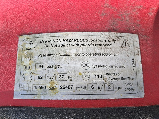 Rookventilator, zumro res q, 718g4 h compact, 2002 - afbeelding 8 van  10