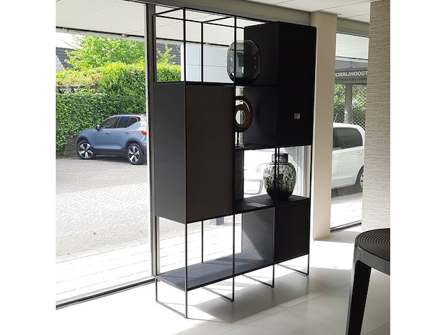 Roomdivider beek, cubic, zwart - afbeelding 1 van  9