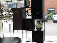 Roomdivider beek, cubic, zwart - afbeelding 3 van  9