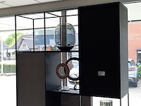 Roomdivider beek, cubic, zwart - afbeelding 4 van  9