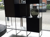 Roomdivider beek, cubic, zwart - afbeelding 5 van  9