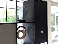 Roomdivider beek, cubic, zwart - afbeelding 6 van  9