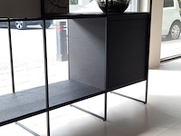 Roomdivider beek, cubic, zwart - afbeelding 7 van  9