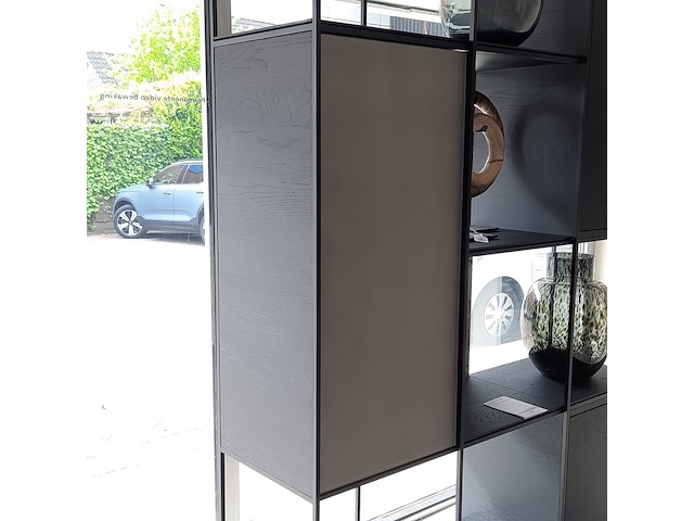 Roomdivider beek, cubic, zwart - afbeelding 8 van  9