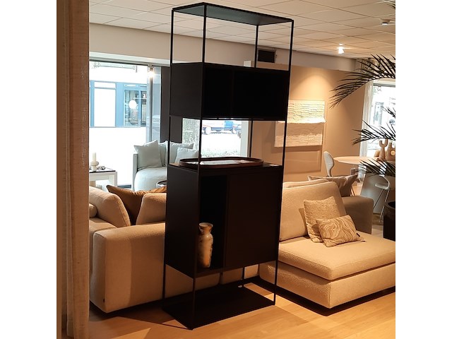 Roomdivider beek, cubic, zwart - afbeelding 2 van  13