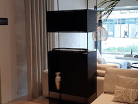 Roomdivider beek, cubic, zwart - afbeelding 3 van  13
