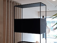Roomdivider beek, cubic, zwart - afbeelding 4 van  13