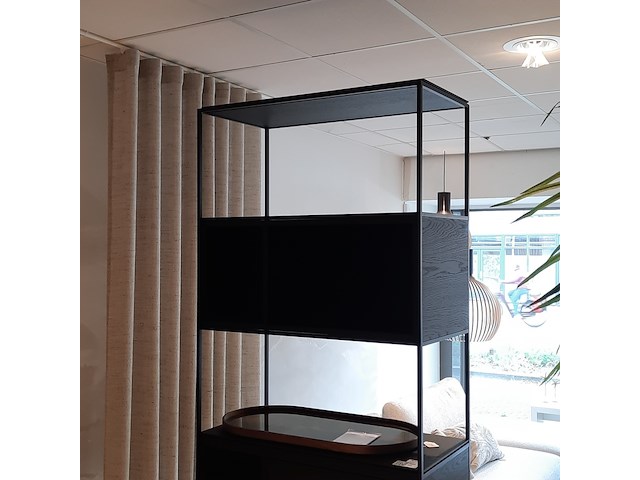 Roomdivider beek, cubic, zwart - afbeelding 8 van  13
