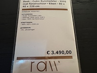 Roomdivider beek, cubic, zwart - afbeelding 2 van  7
