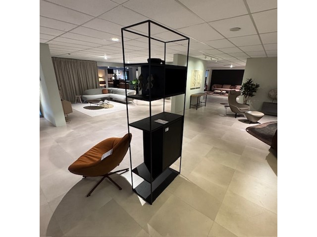 Roomdivider beek, cubic, zwart - afbeelding 4 van  7