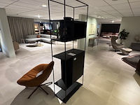 Roomdivider beek, cubic, zwart - afbeelding 4 van  7